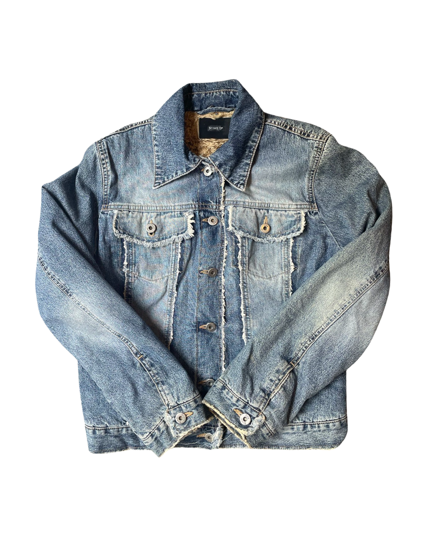 Vintage Y2K Denim Jacket Size 10