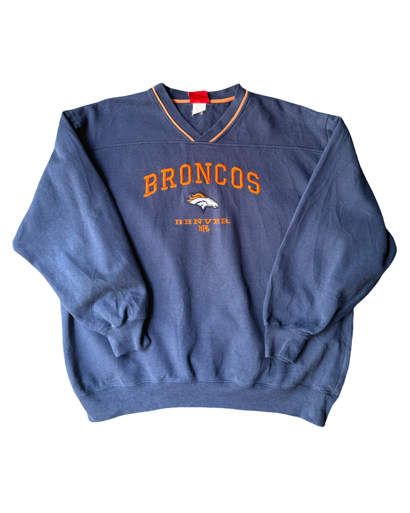 Vintage NFL Denver Broncos Crew Neck Jumper Size L
