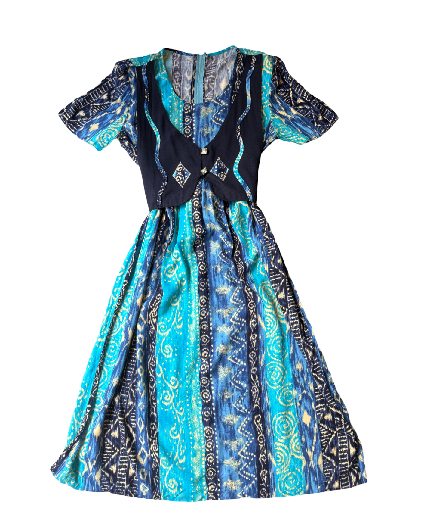 Vintage 90’s Pattern Dress Size 8