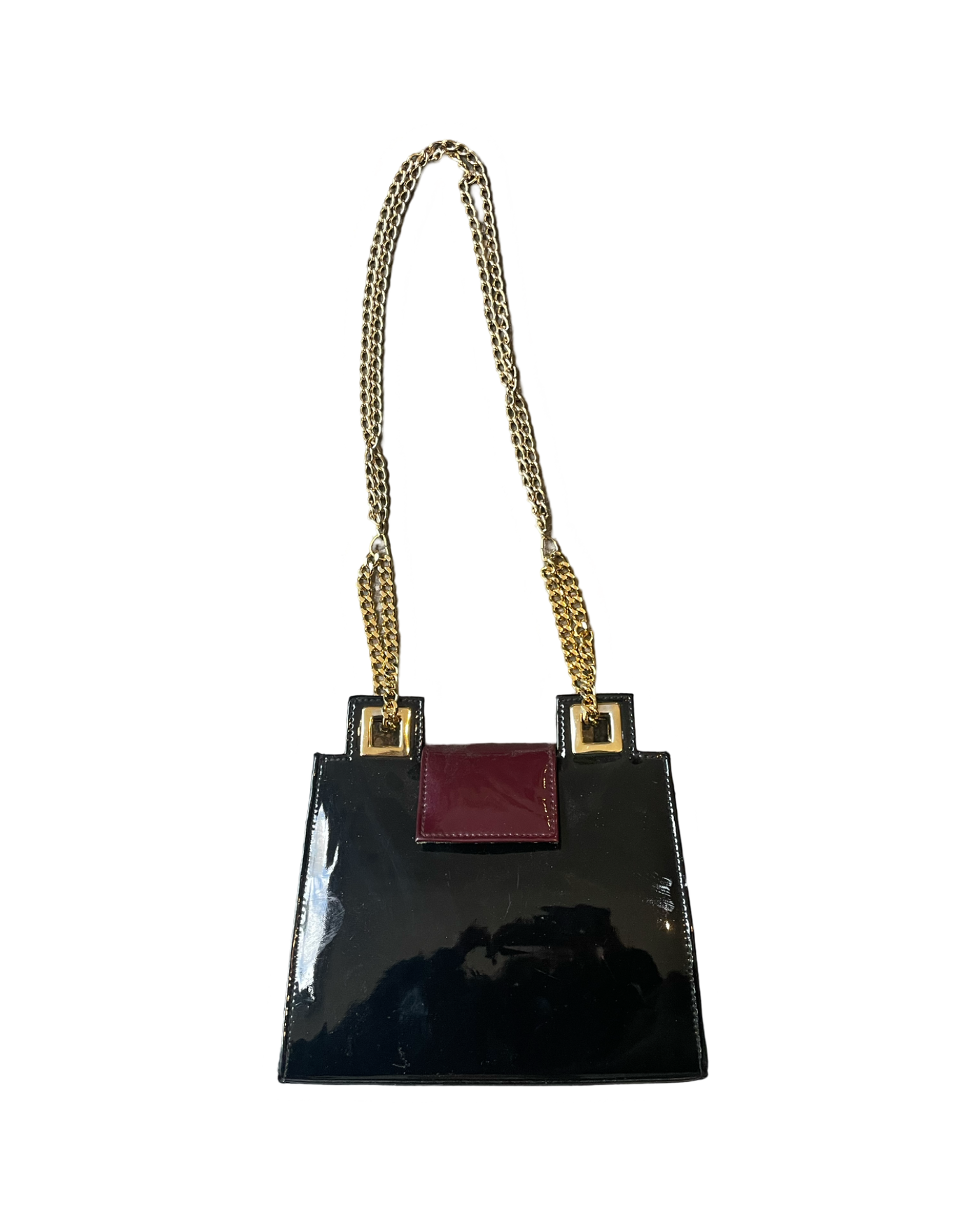 Vintage Patent Leather Handbag