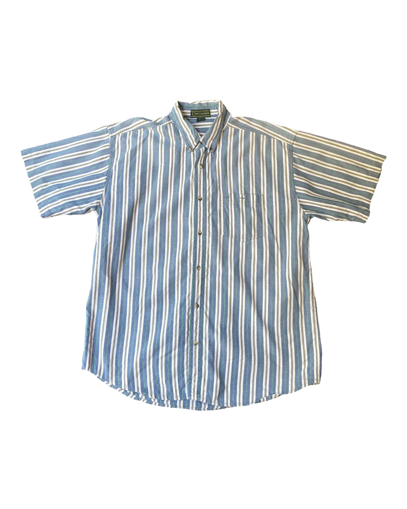 Vintage Y2K Stripe Shirt XL