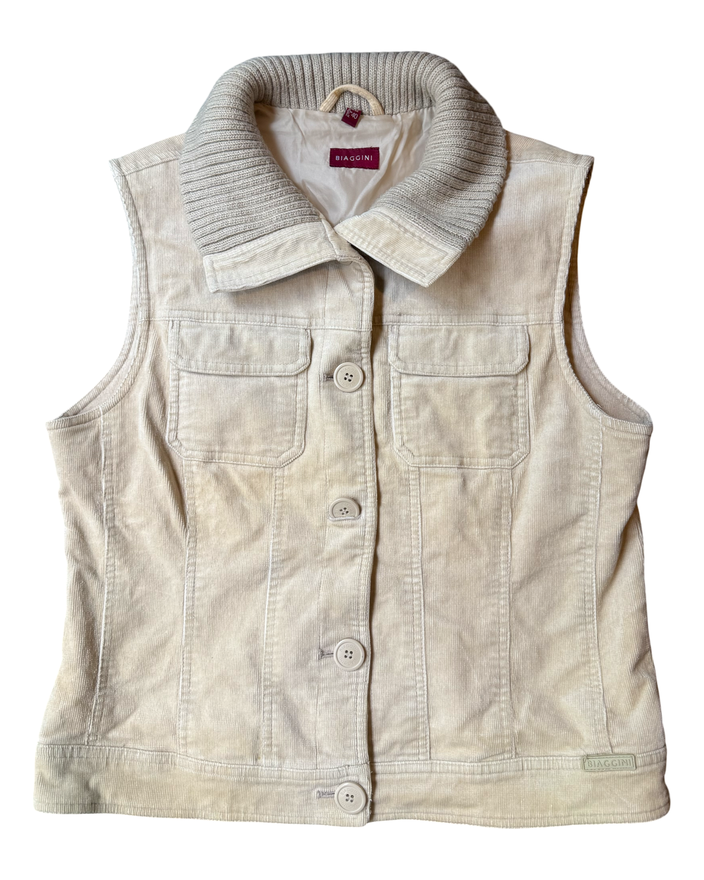 Vintage Y2K Cord Vest