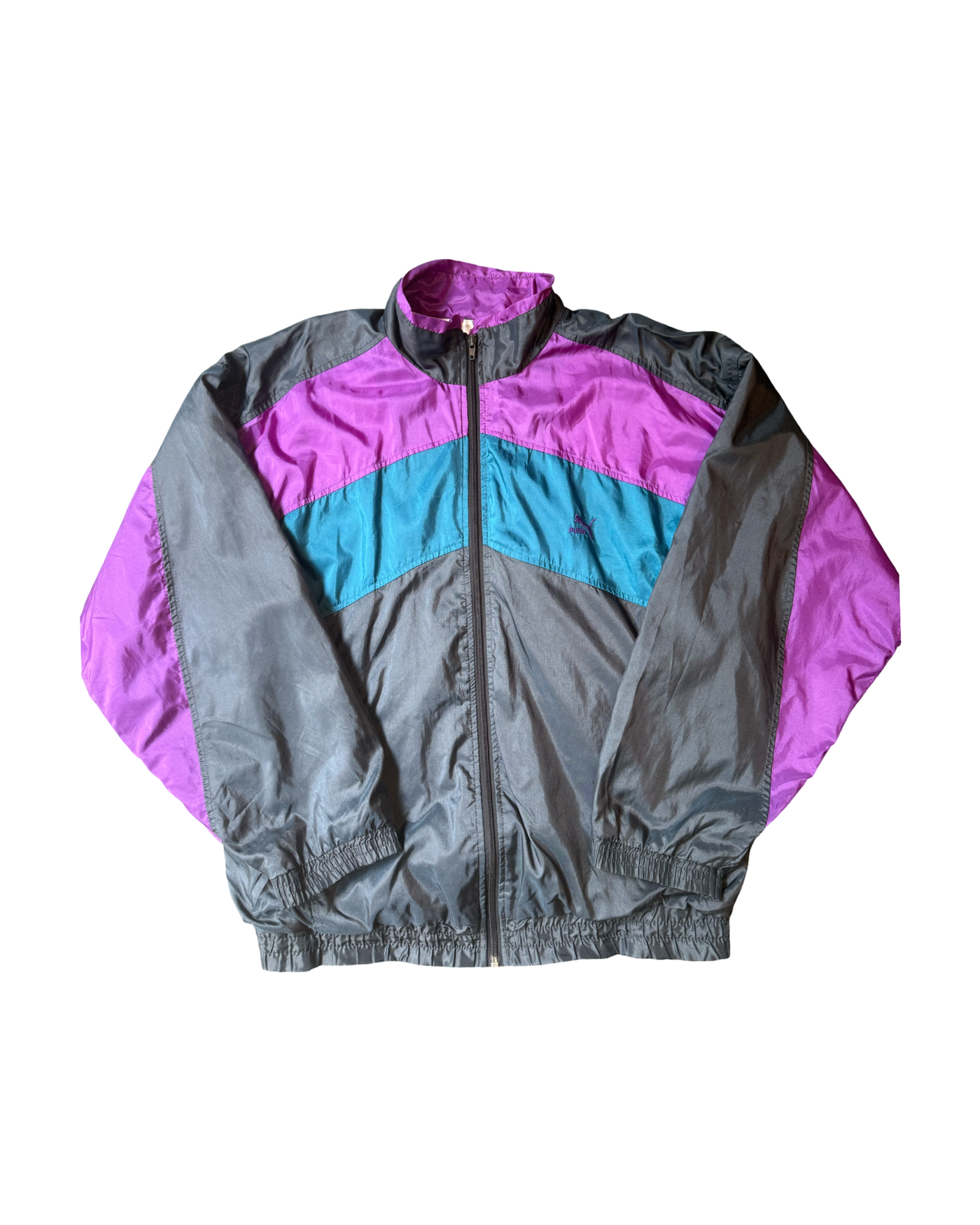 Vintage Puma Parachute Jacket Size L