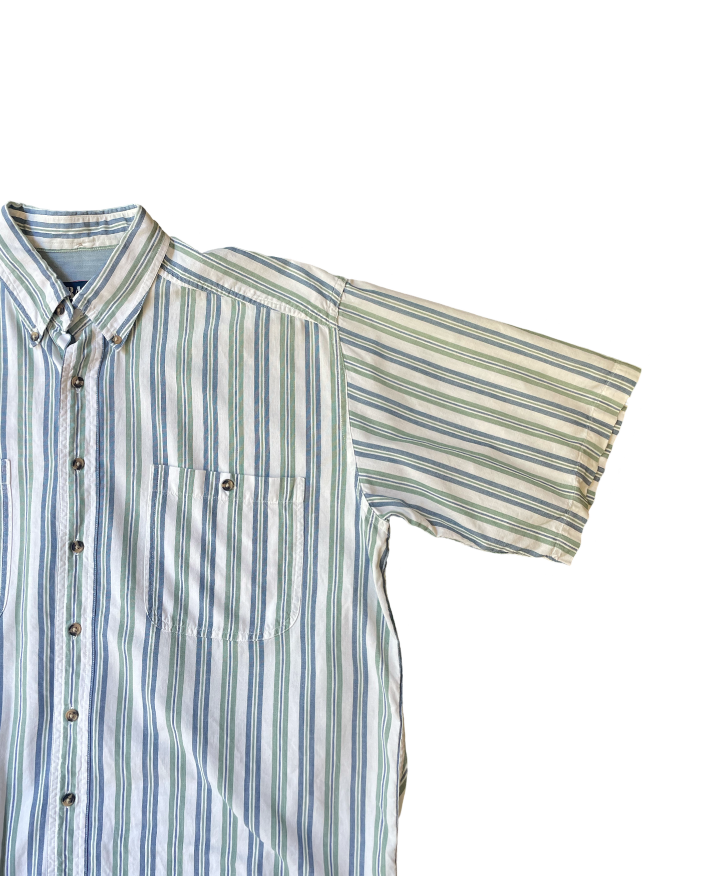 Vintage Y2K Stripe Shirt XL