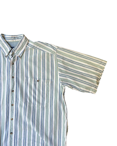 Vintage Y2K Stripe Shirt XL