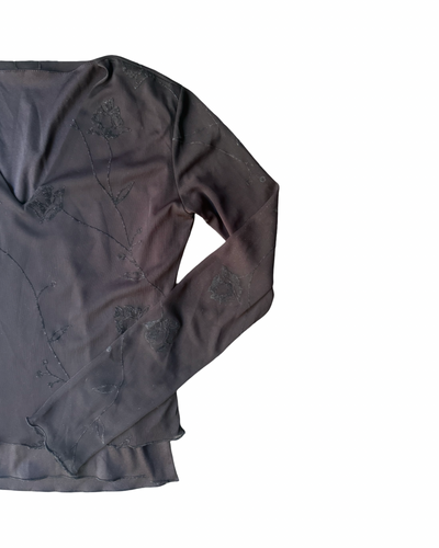 Vintage Y2K Mesh Top