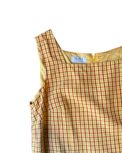 Vintage 90’s Check Dress Size 12