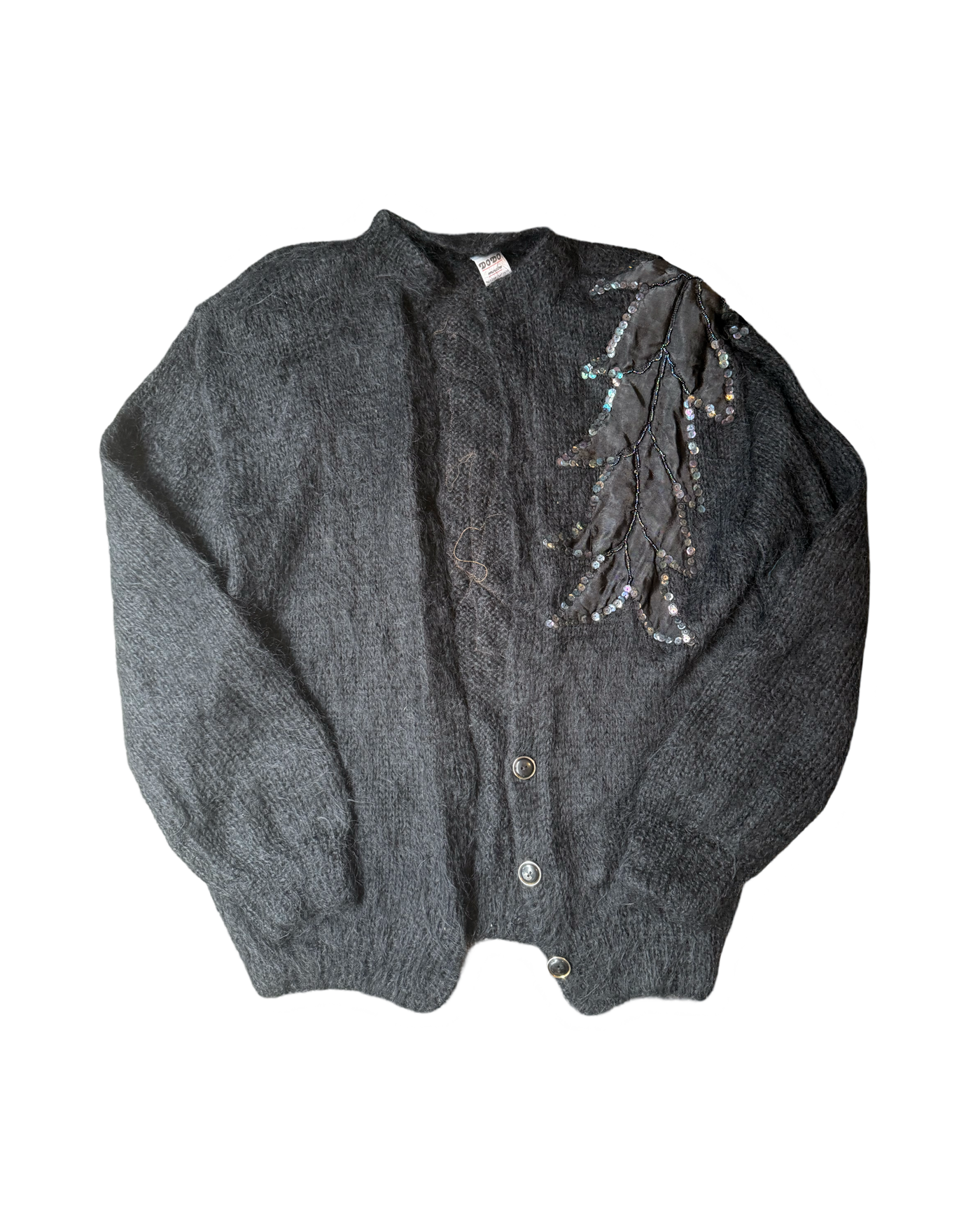 Vintage Mohair Cardigan Size 10