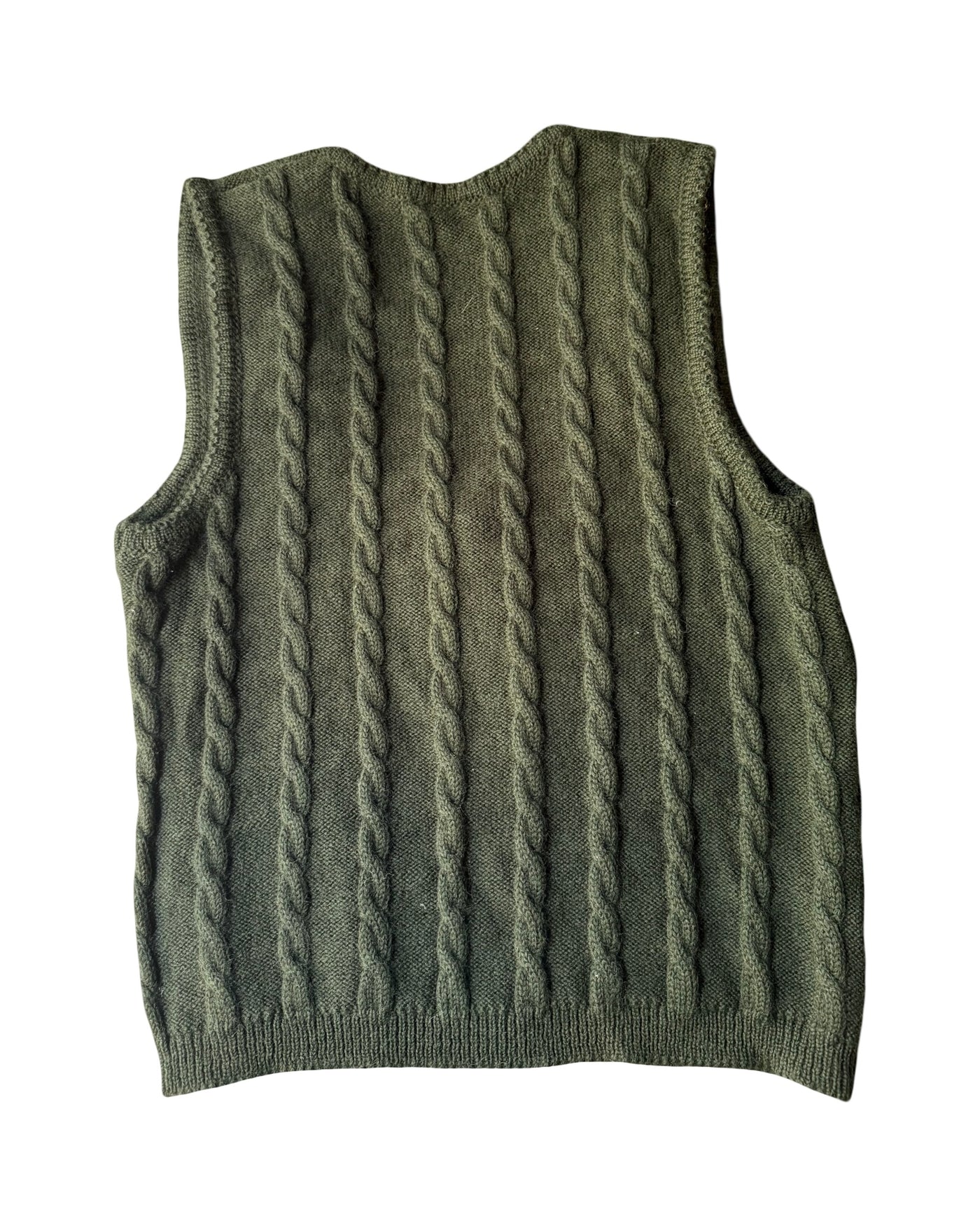 Vintage Wool Vest Top Size 10