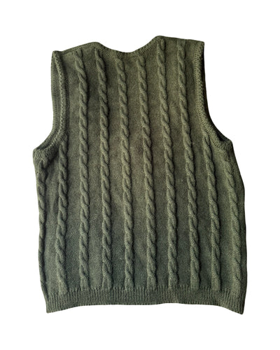 Vintage Wool Vest Top Size 10