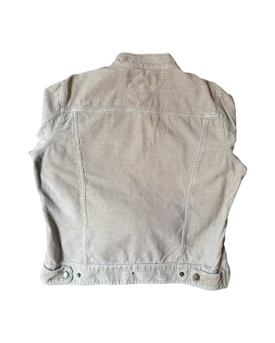 Vintage Y2K Tommy Hilfiger Cord Jacket Size 10