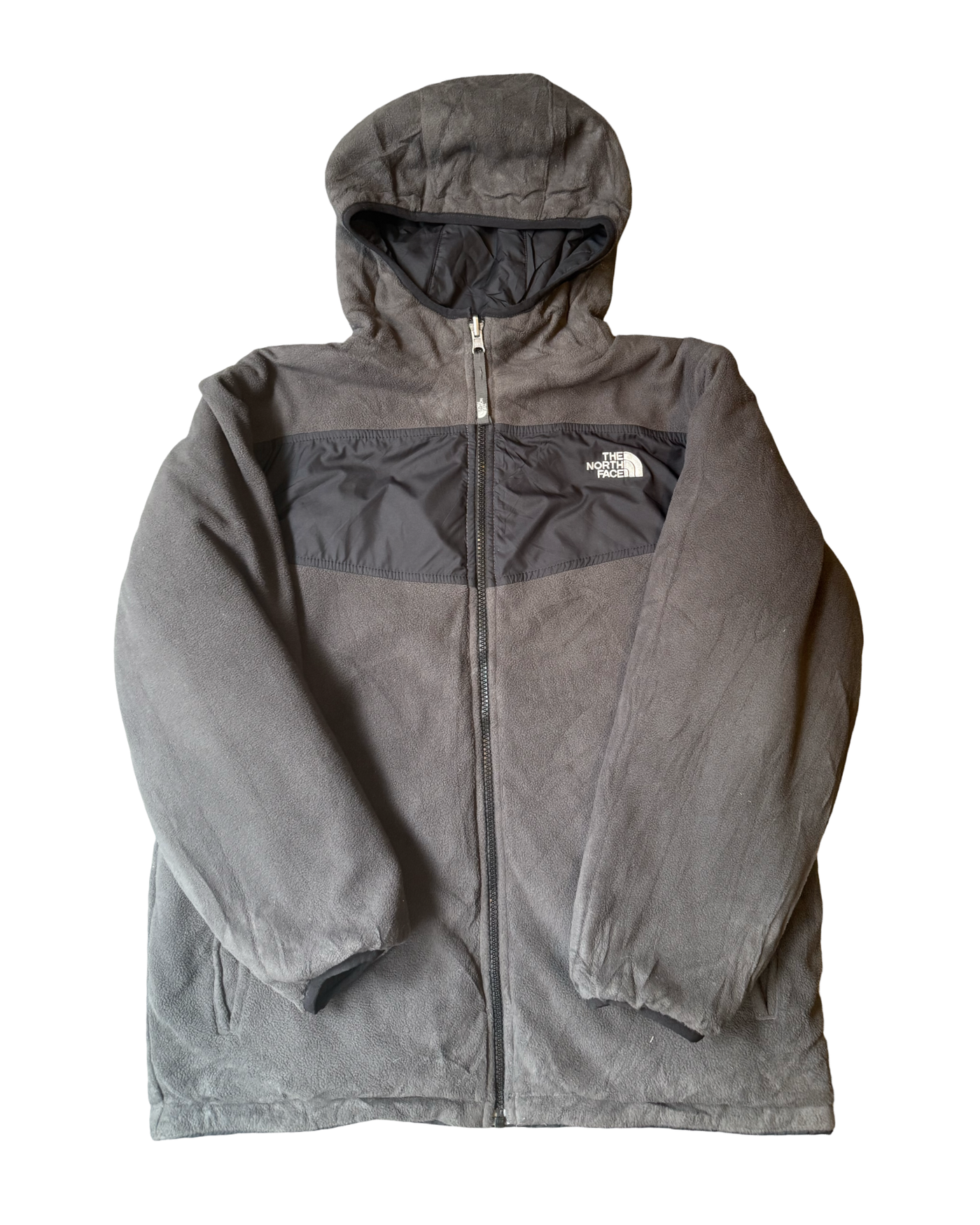Vintage North Face Fleece Reversible Jacket Size S