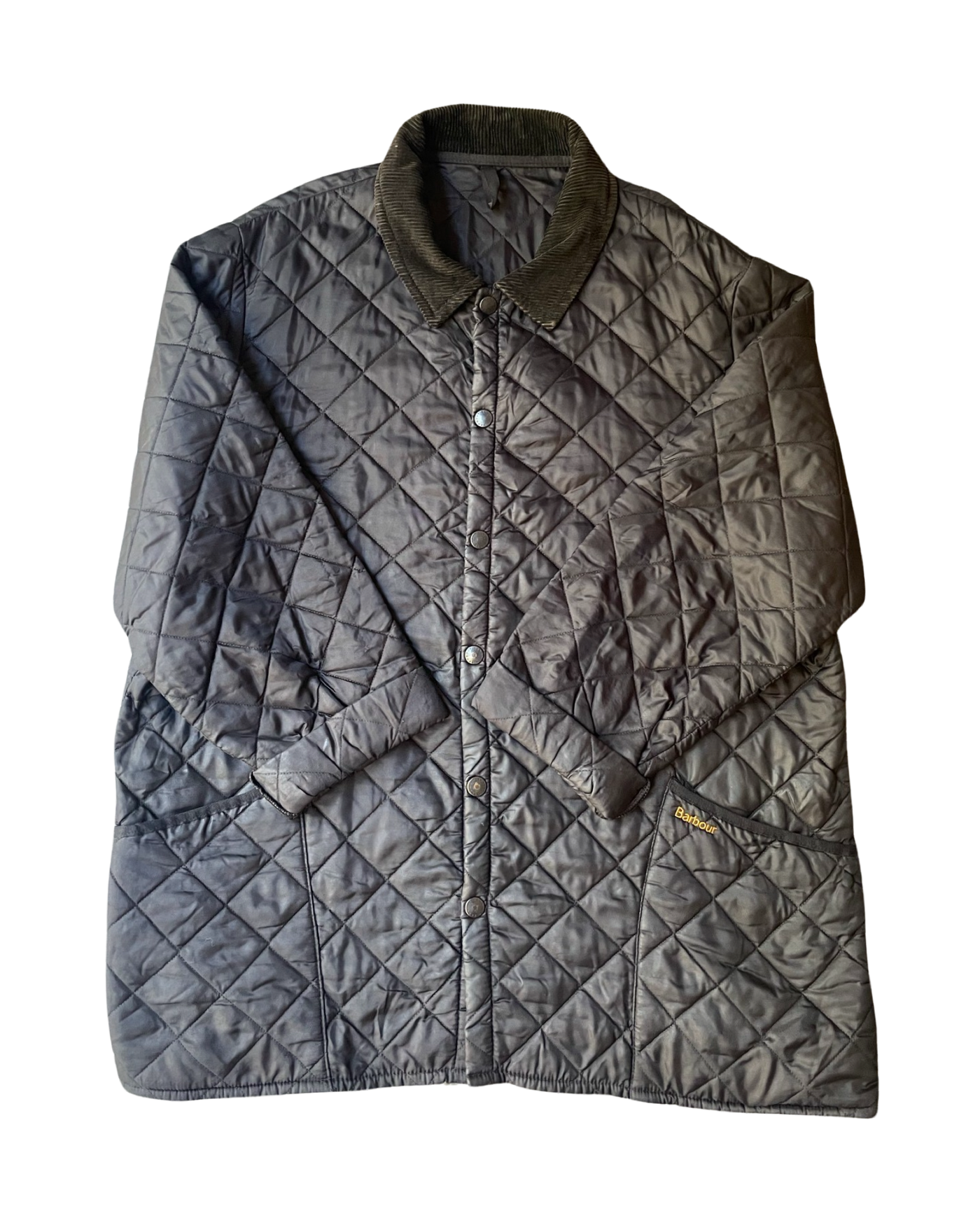 Vintage Barbour Quilted Jacket Size XL