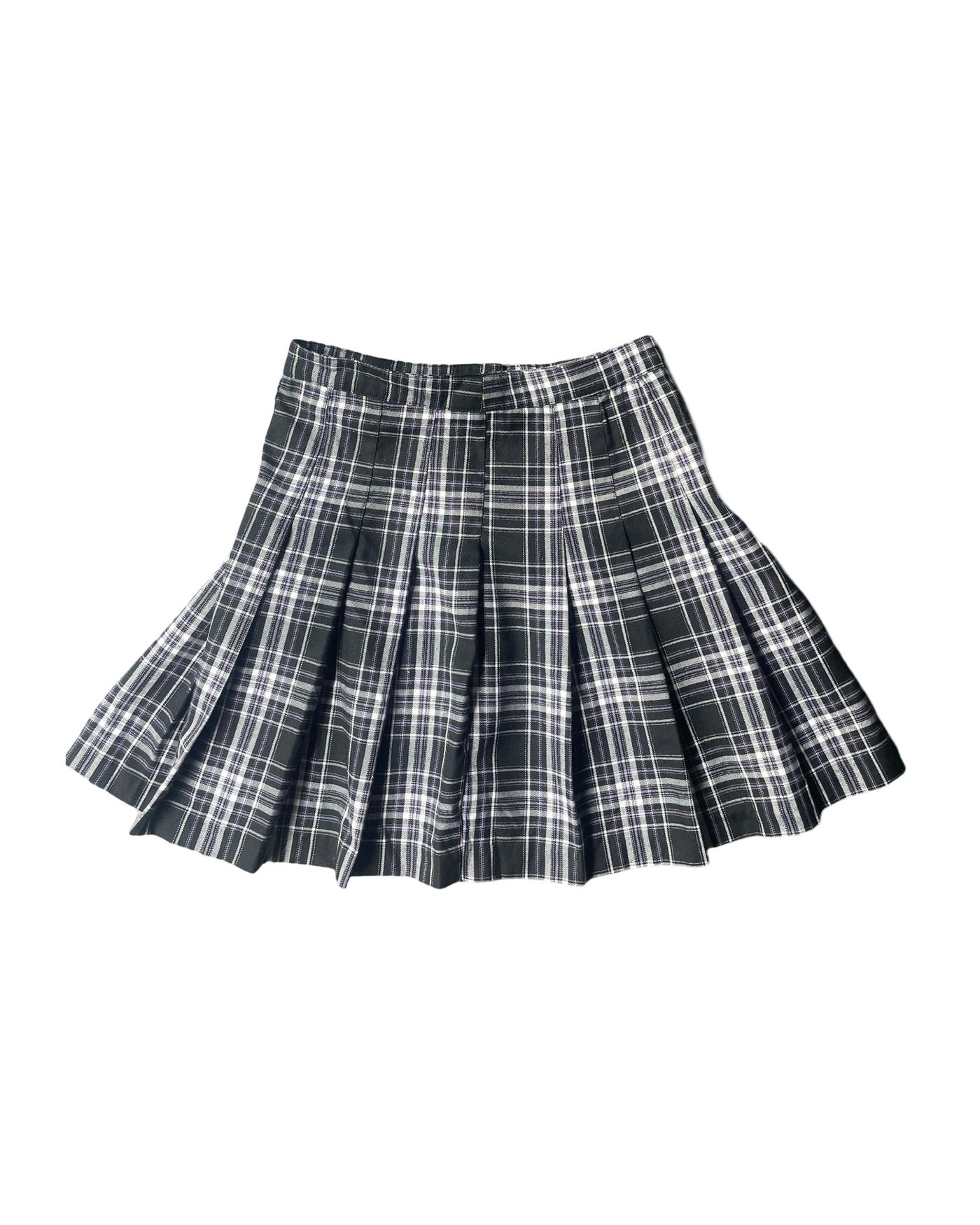 Vintage Y2K Check Mini Skirt