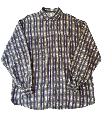 Vintage Aztec Flannel Shirt Size XL