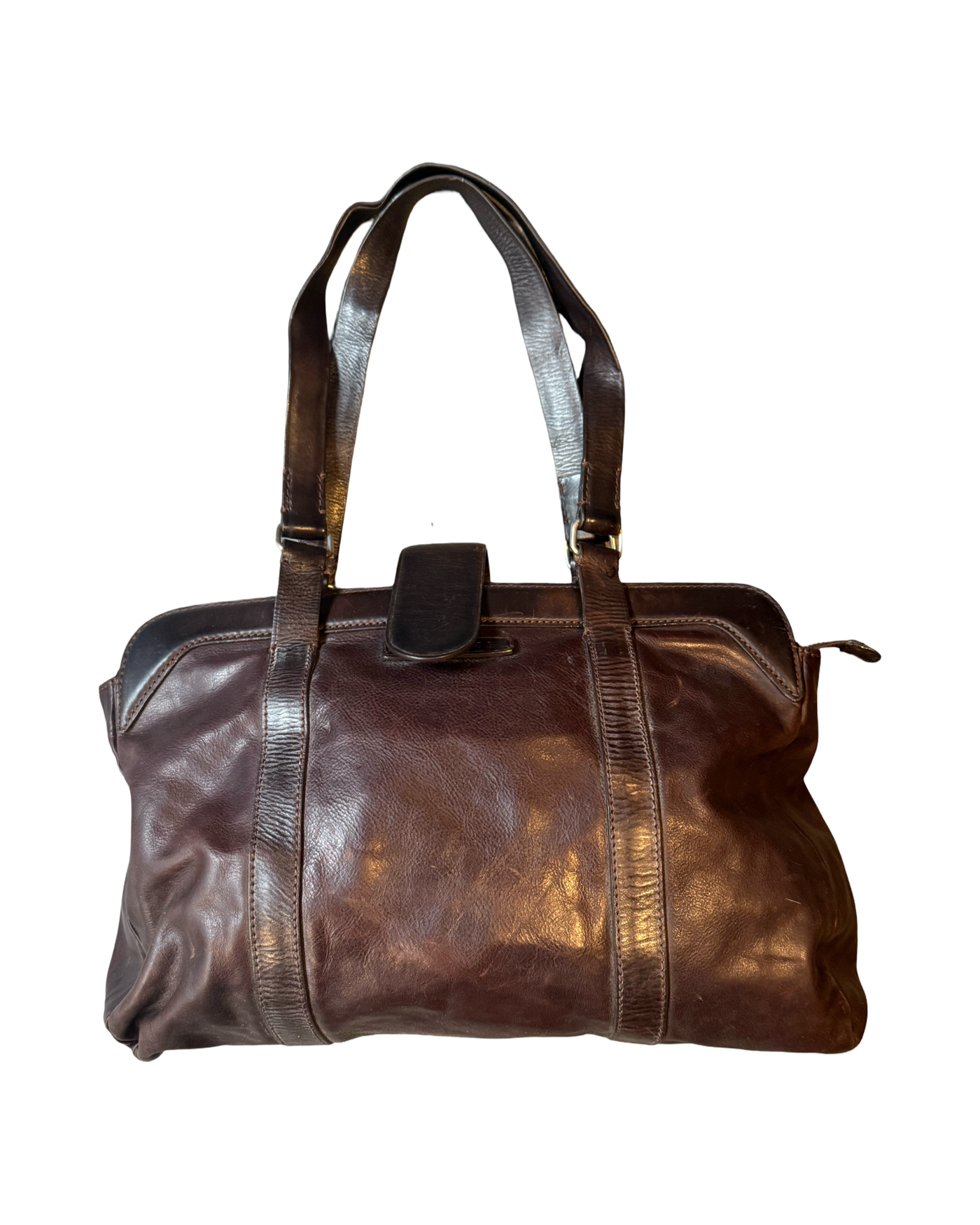 Vintage Hugo Boss Leather Bag