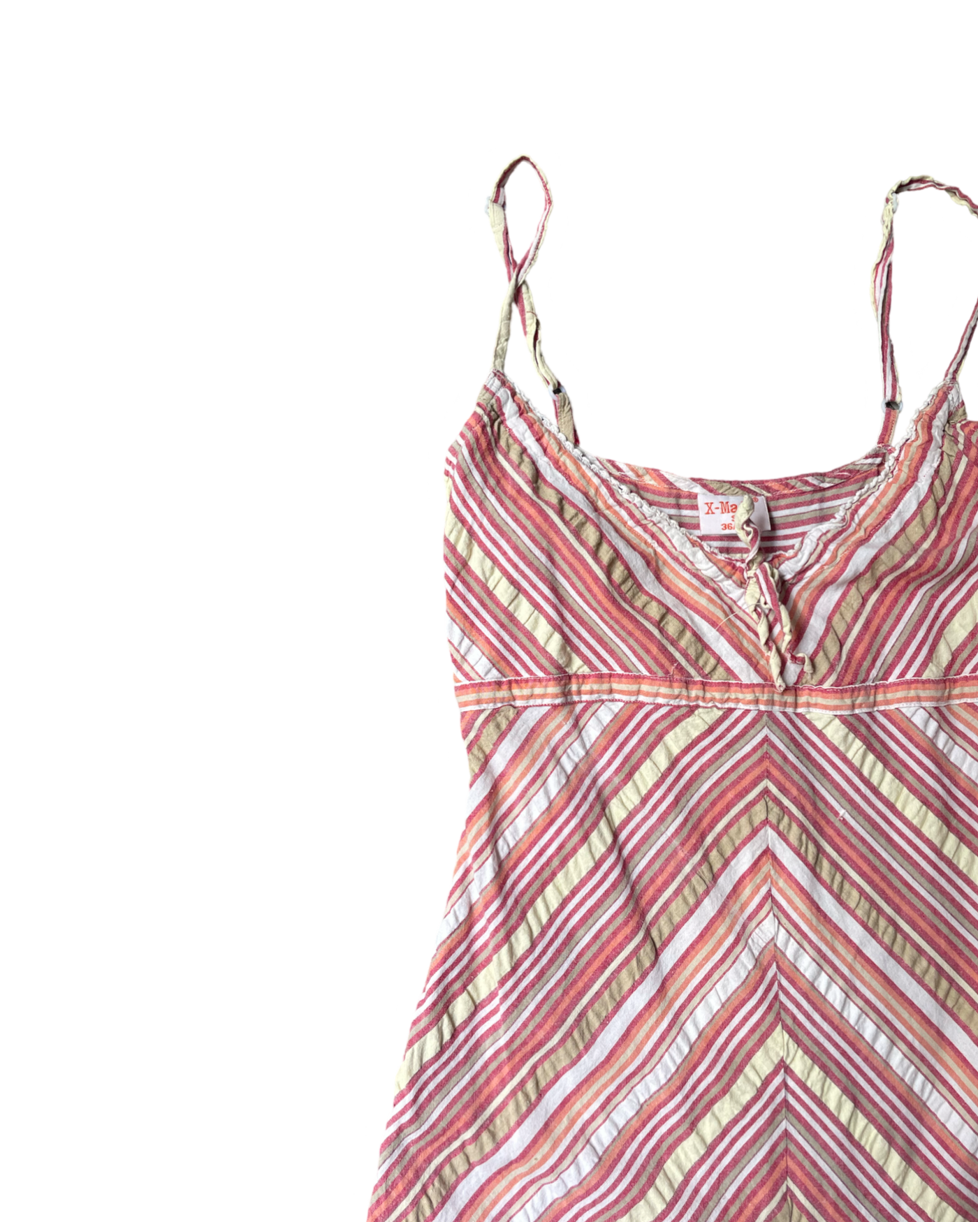 Vintage Y2K Stripe Dress