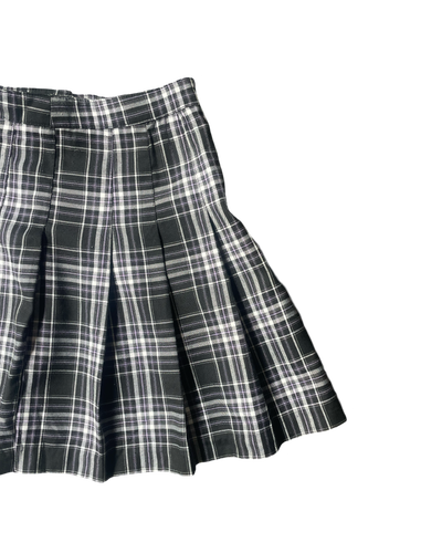 Vintage Y2K Check Mini Skirt