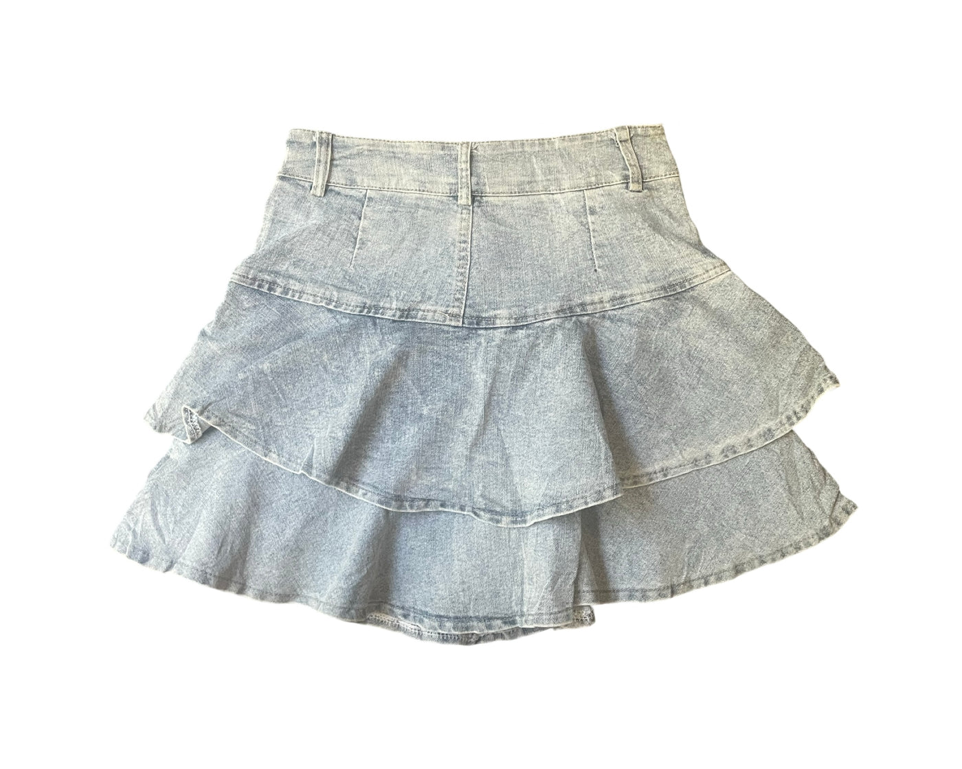 Vintage Y2K Ruffle Mini Skirt