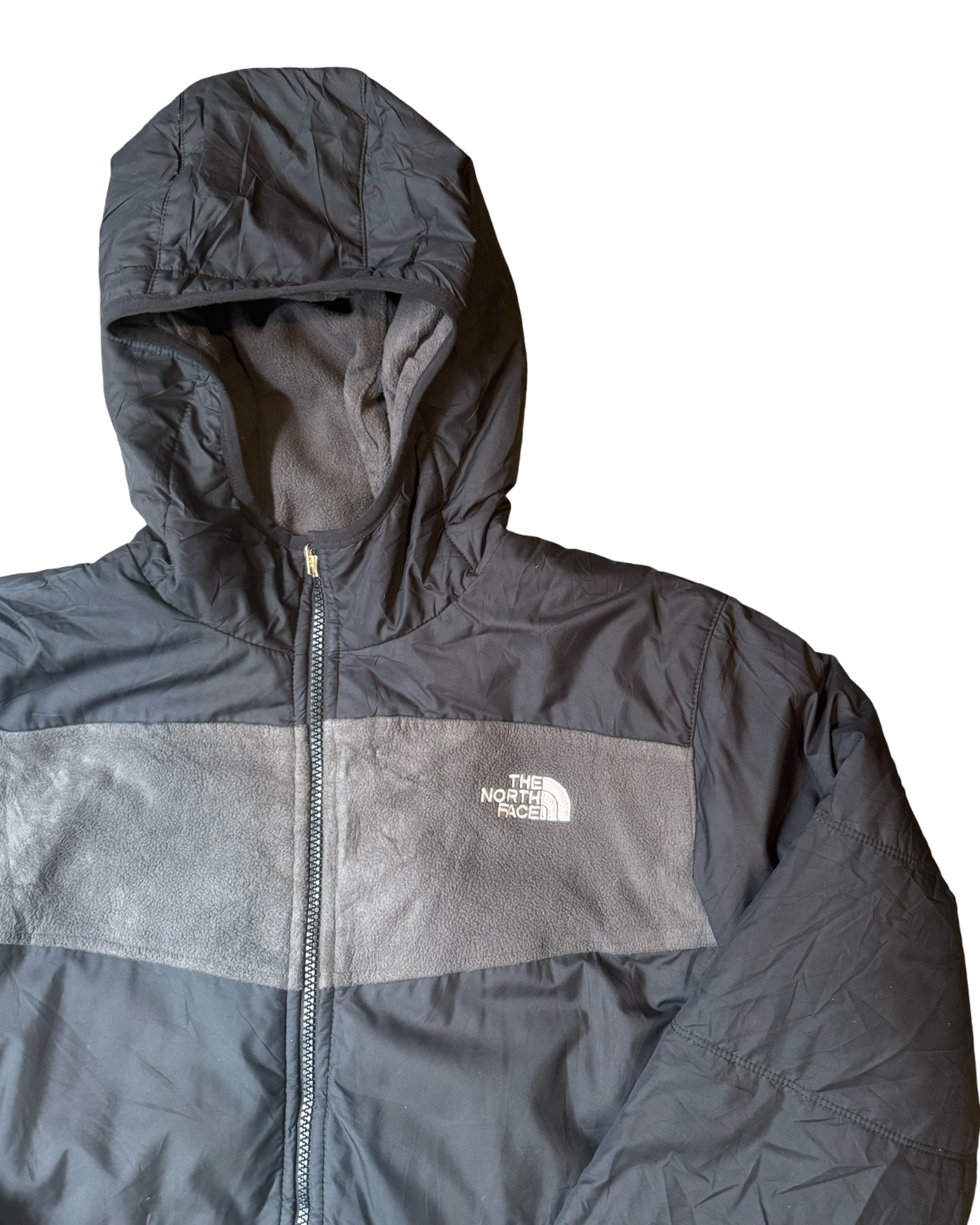 Vintage North Face Fleece Reversible Jacket Size S