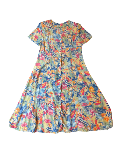 Vintage 90’s Flower Dress size 12