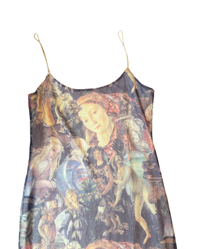 Vintage Y2K Print Dress Size 12