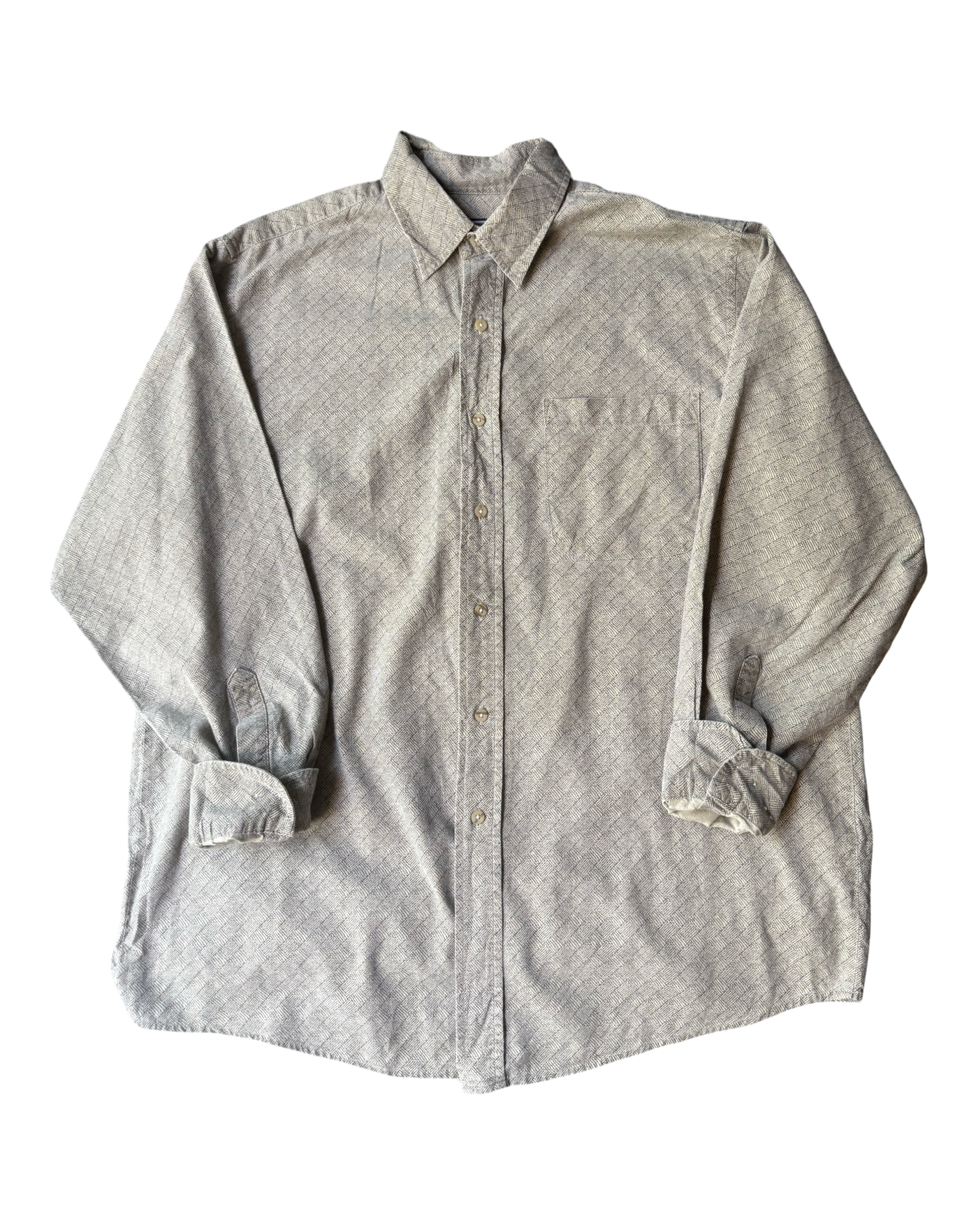 Vintage Pattern Shirt Size L