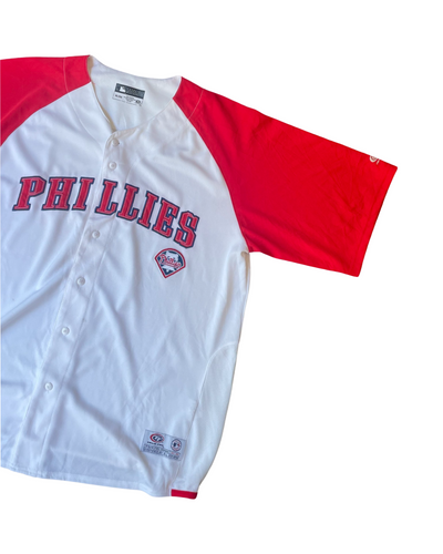 Vintage MBL Phillies Jersey Size XL