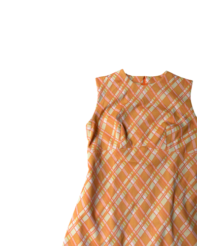 Vintage Mini Check Dress