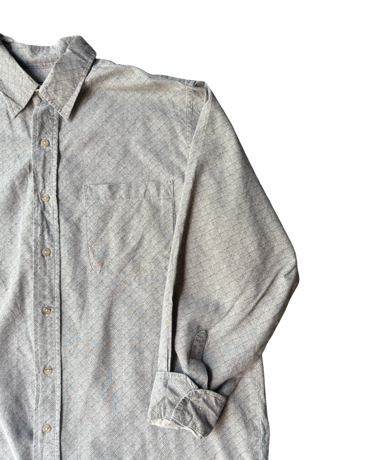 Vintage Pattern Shirt Size L