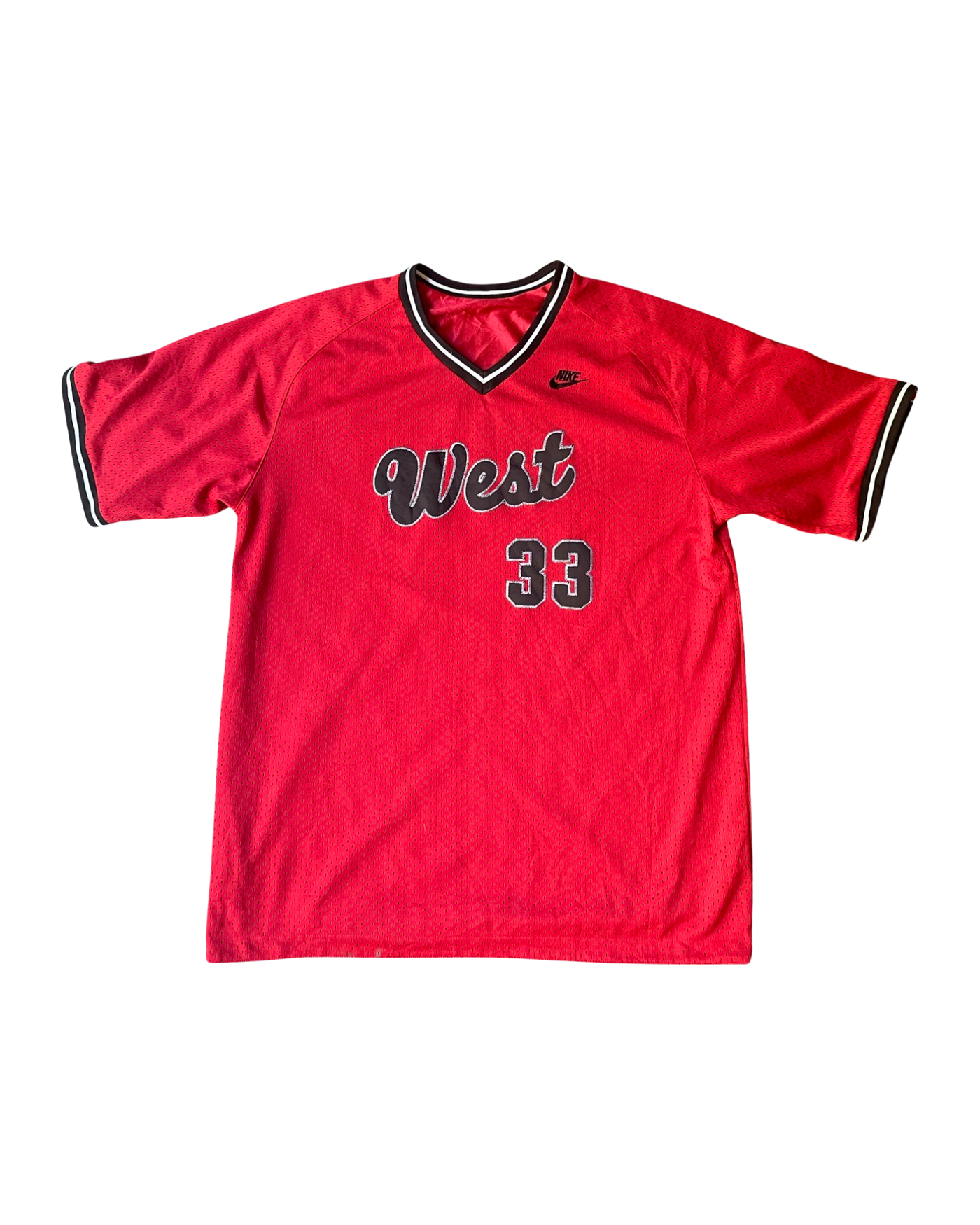 Vintage West 33 Jersey Size XL