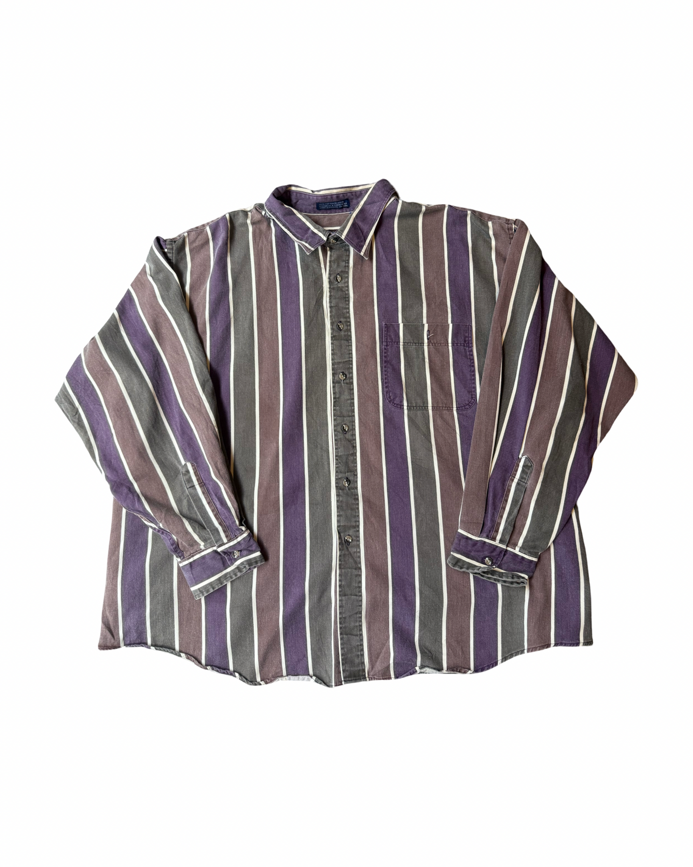 Vintage 90’s Stripe Shirt Size XXL