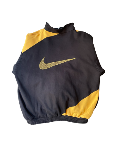 Vintage Nike Fleece Bomber Jacket Size XL