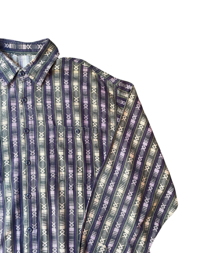 Vintage Aztec Flannel Shirt Size XL