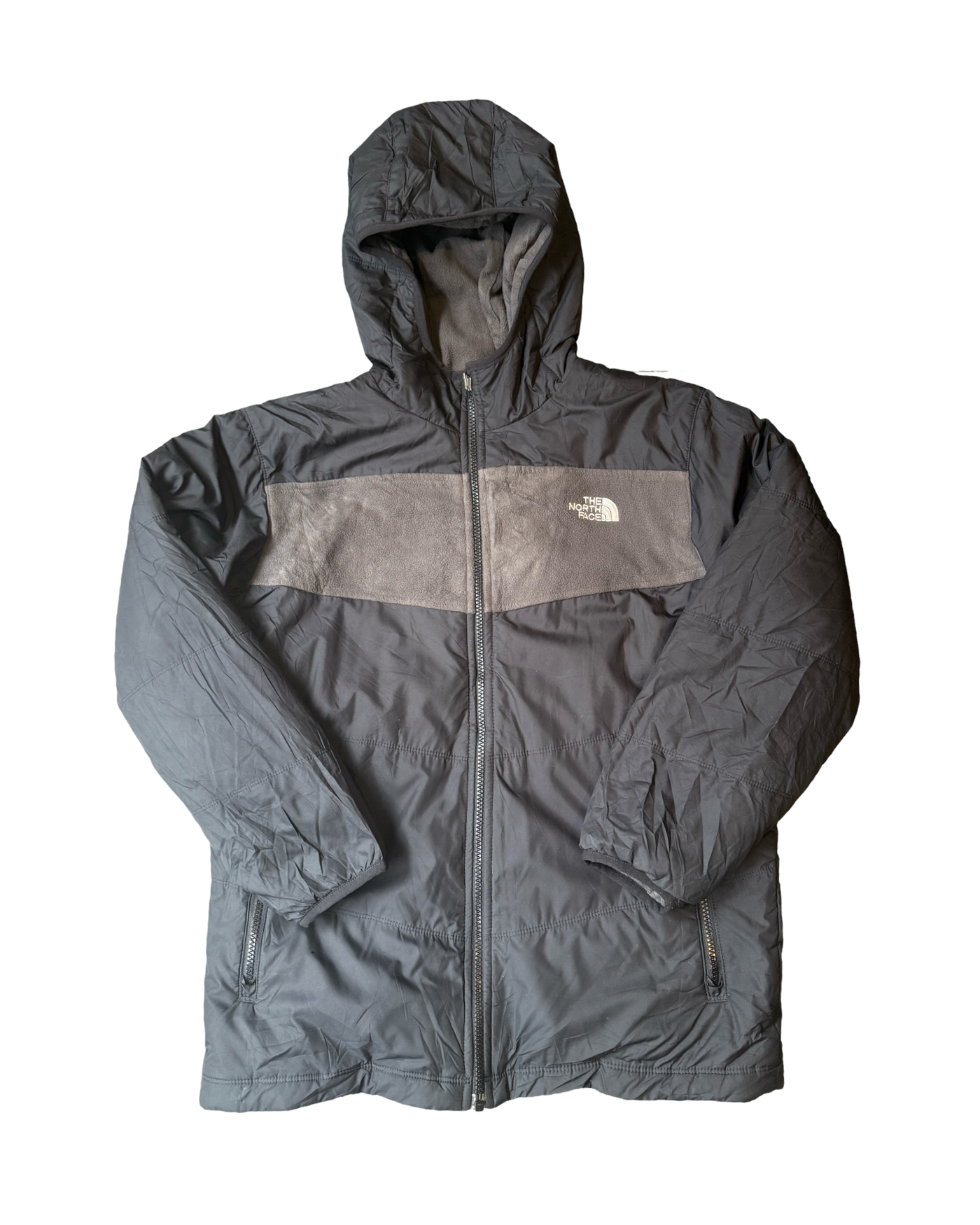 Vintage North Face Fleece Reversible Jacket Size S
