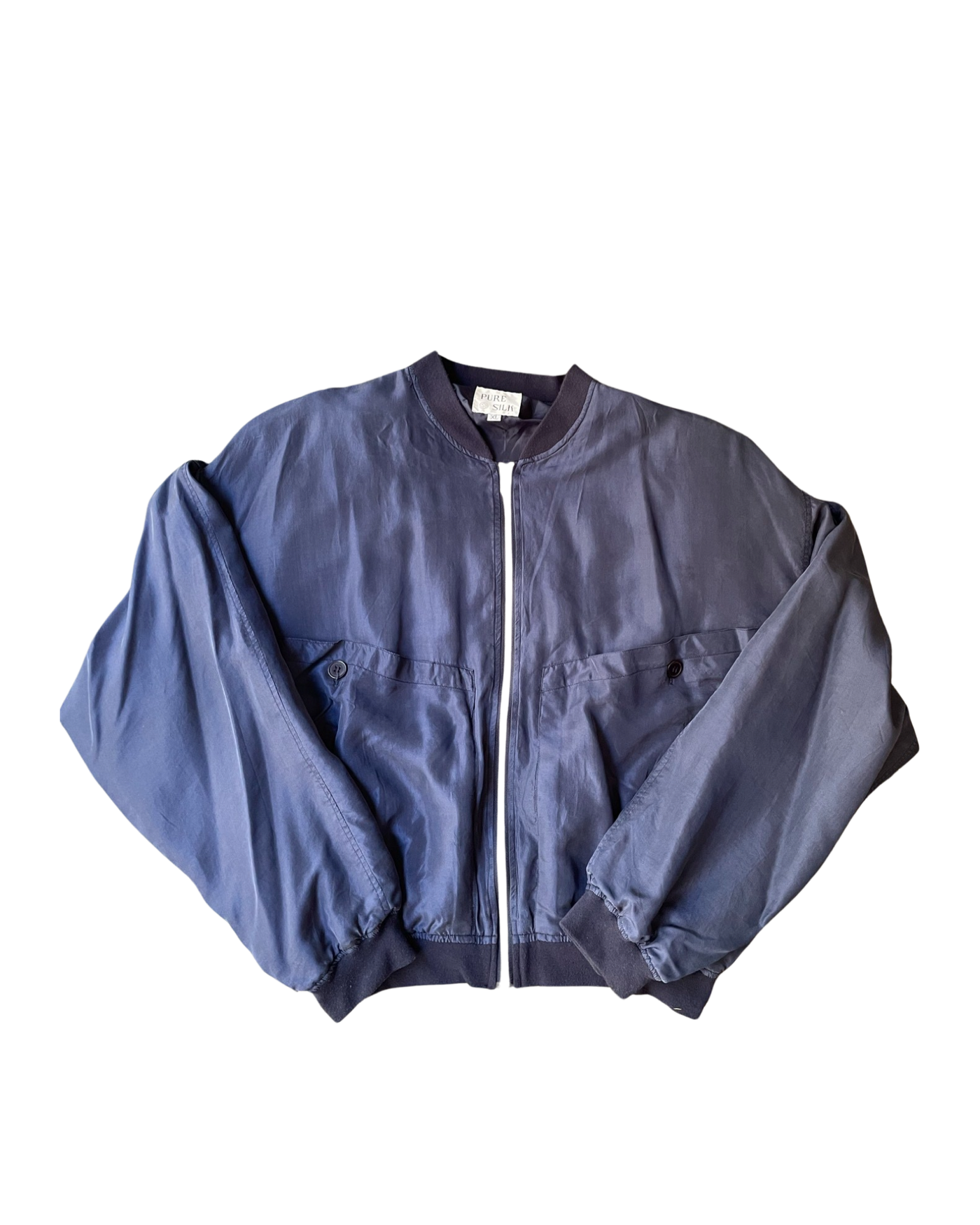 Vintage 80’s Silk Bomber Jacket