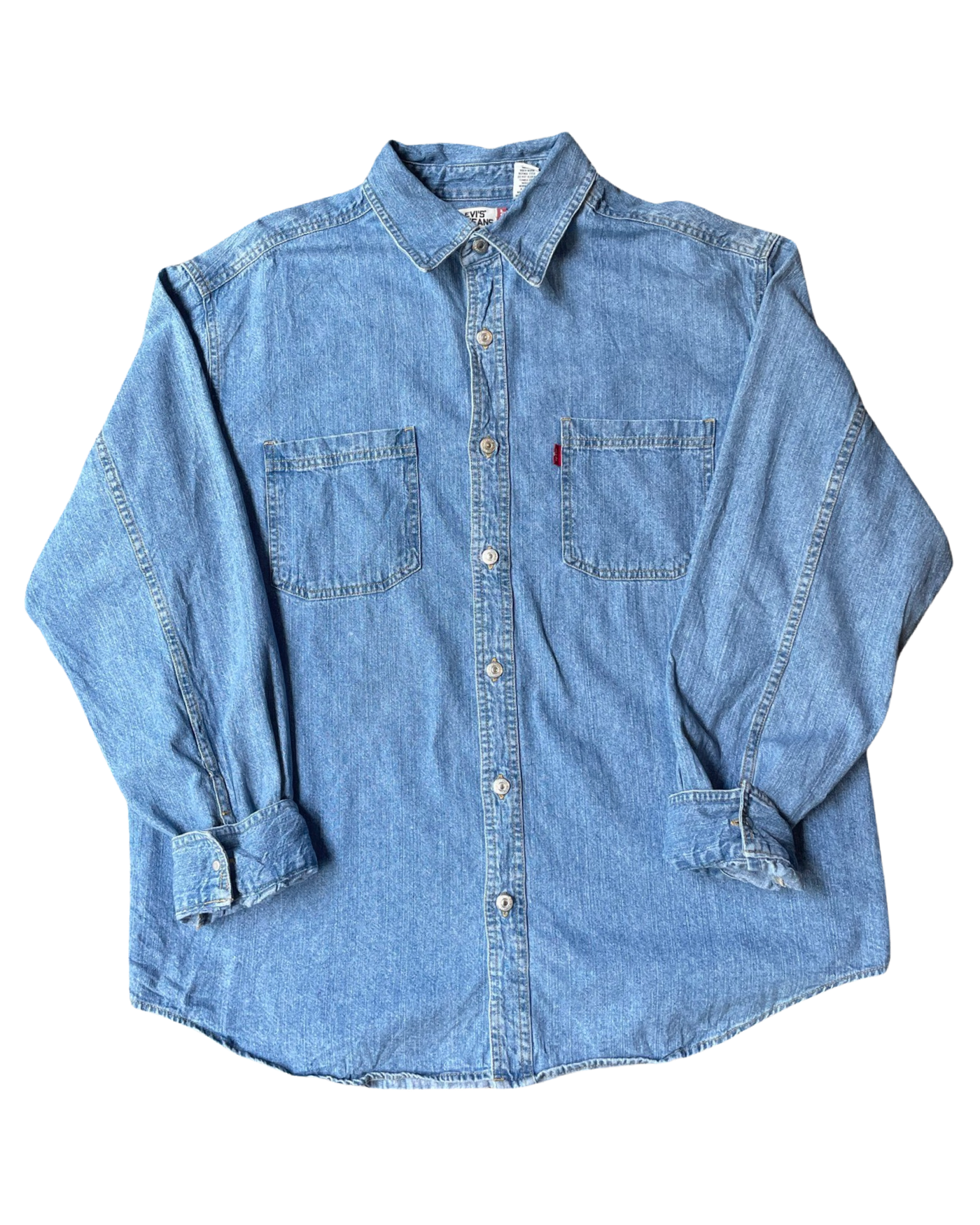 Vintage Levi Denim Shirt Size L