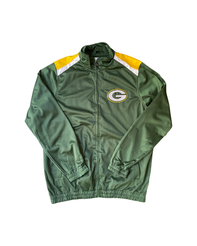 Vintage NFL Green Bay Packers Track Jacket Size M
