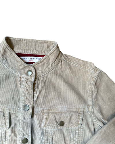 Vintage Y2K Tommy Hilfiger Cord Jacket Size 10