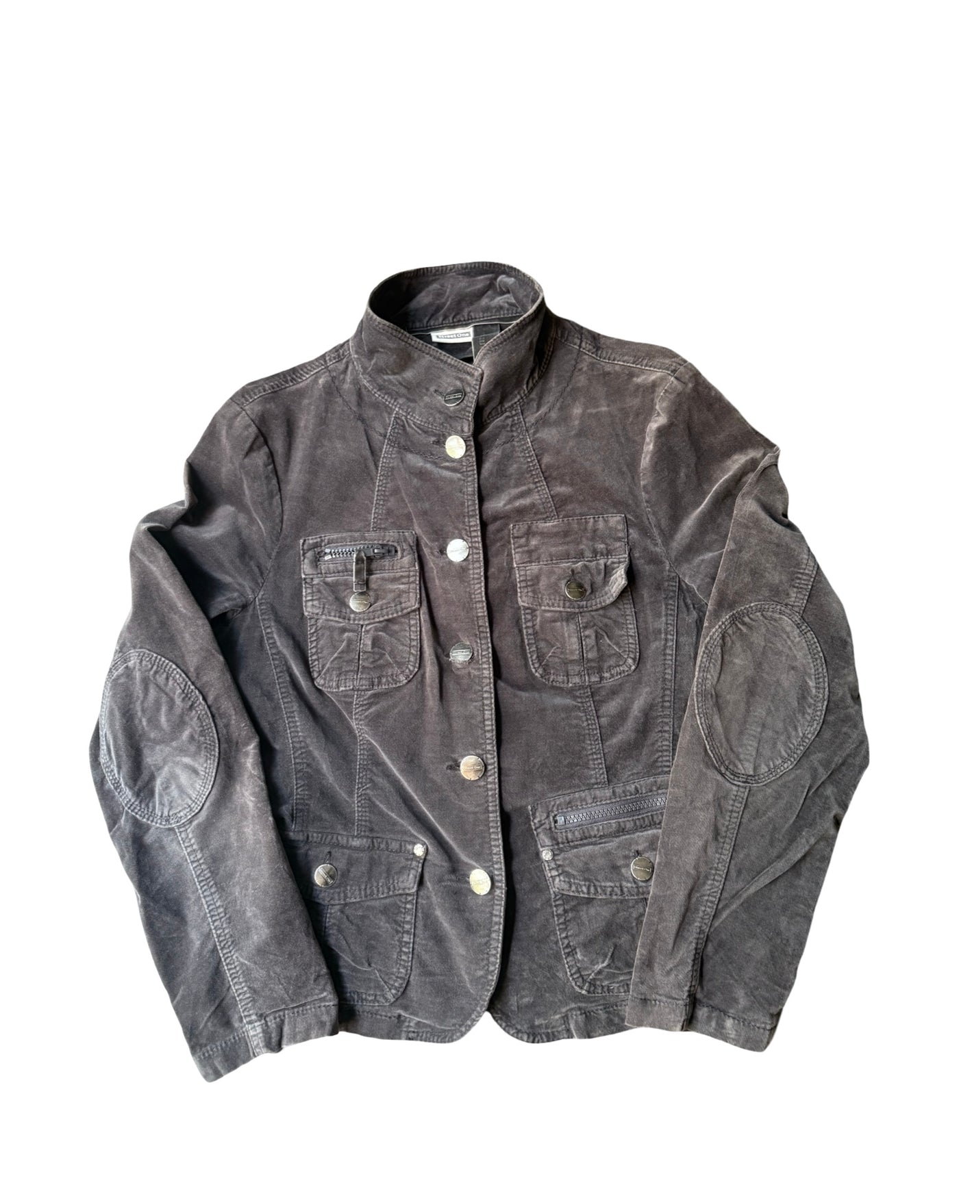 Vintage Y2K Velvet Jacket Size 10