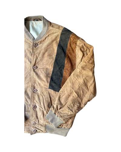 Vintage 80’s Suede Bomber Jacket