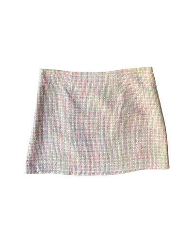 Vintage Check Mini Skirt